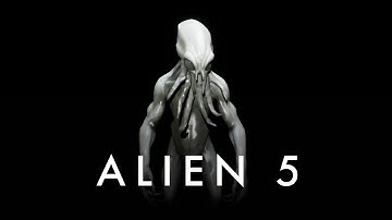 Alien 5 Cthulhu | For Horror Sci-Fi Fantacy Game | Unreal Engine 5