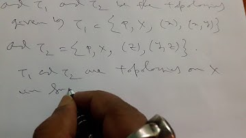 How can we say union of two topologies may be a topology on X ,where X be the topological space