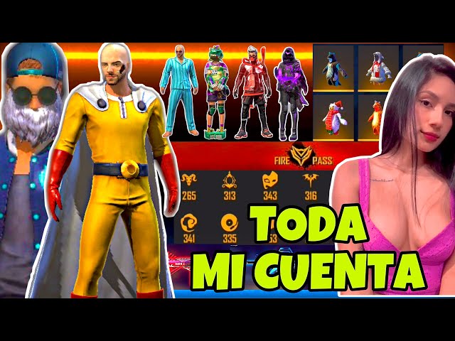 ASMR || TE MUESTRO TODO LO QUE TENGO EN MI CUENTA DE FREEFIRE (SUSURROS)