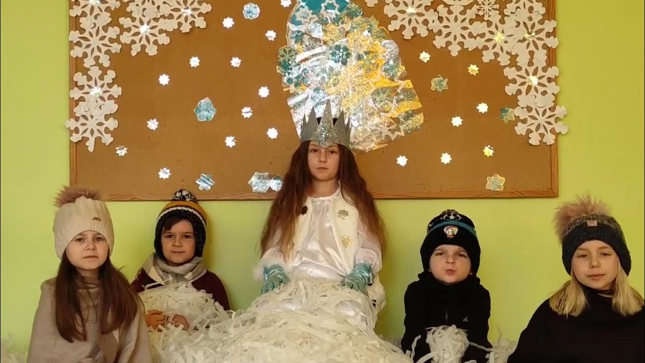 Sroga Zima Biała Dama Tekst Biała dama, sroga zima - zerówka, przedszkole Baligród - YouTube