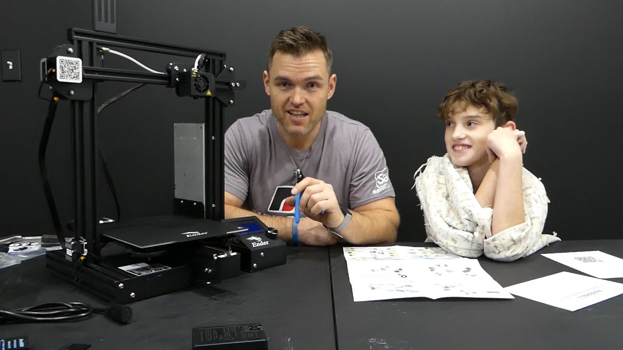 Creality Ender 3 Pro 3D Printer Assembly - YouTube