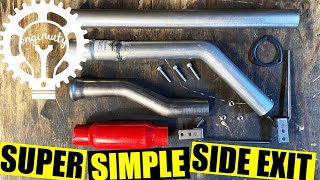 Crappy Shop Truck: Building a Side Exit Exhaust (Too Loud?)