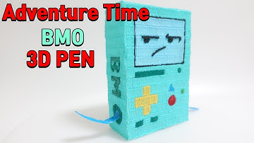 3D Pen | Making BMO(비모)  | Adventure Time