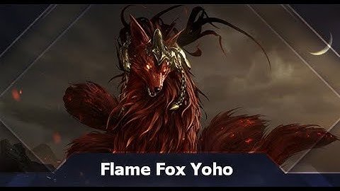 Guardian Raid Gameplay: Flame Fox Yoho