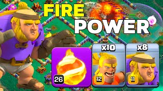 Warden's Firestorm: TH16 Giant Thrower and Barbarian Kicker Legend League Attacks!
