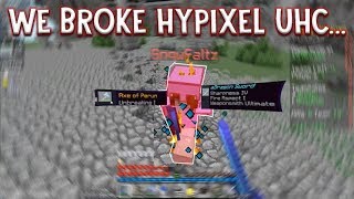 we broke hypixel uhc | uhc highlights