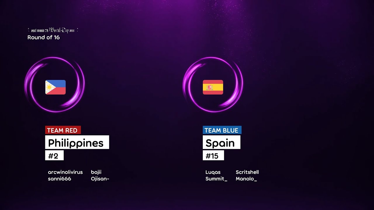 osu!mania 7K World Cup 2026 | Round of 16 | Филиппины против Испании