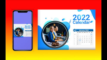 Pixellab desk calendar design