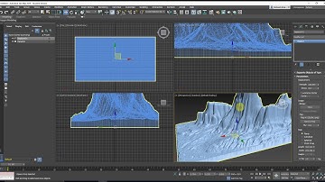 How to Turn Height Map into 3D Model 3Ds Max - Step by Step Tutorial