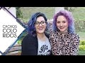 Como cuidar de cachos coloridos