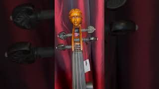 2. 4/4 MAESTRO VASILE GLIGA Special 'Girl' Scroll One Piece Back Violin - Code D0887V - Video 2