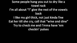 Lil Wayne Feat. Drake - She Will [LYRICS ON SCREEN] chords