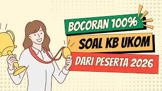 BOCORAN SOAL UKOM BIDAN TAHUN 2026 DARI PESERTA UJIAN