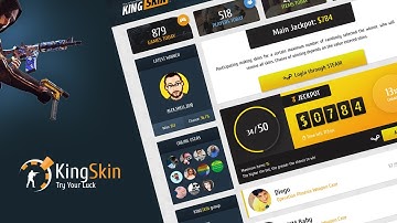 Web Design Speedart - KingSkin, CS:GO Roulette