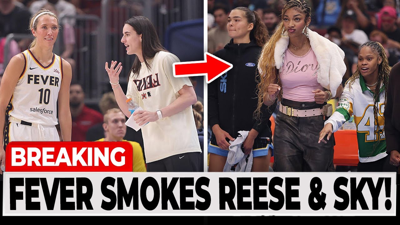 Caitlin Clark FIRED UP As RED HOT Indiana Fever DOMINATE Angel Reese & Chicago Sky!