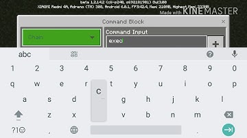 How to make a evocation fang guard with command block