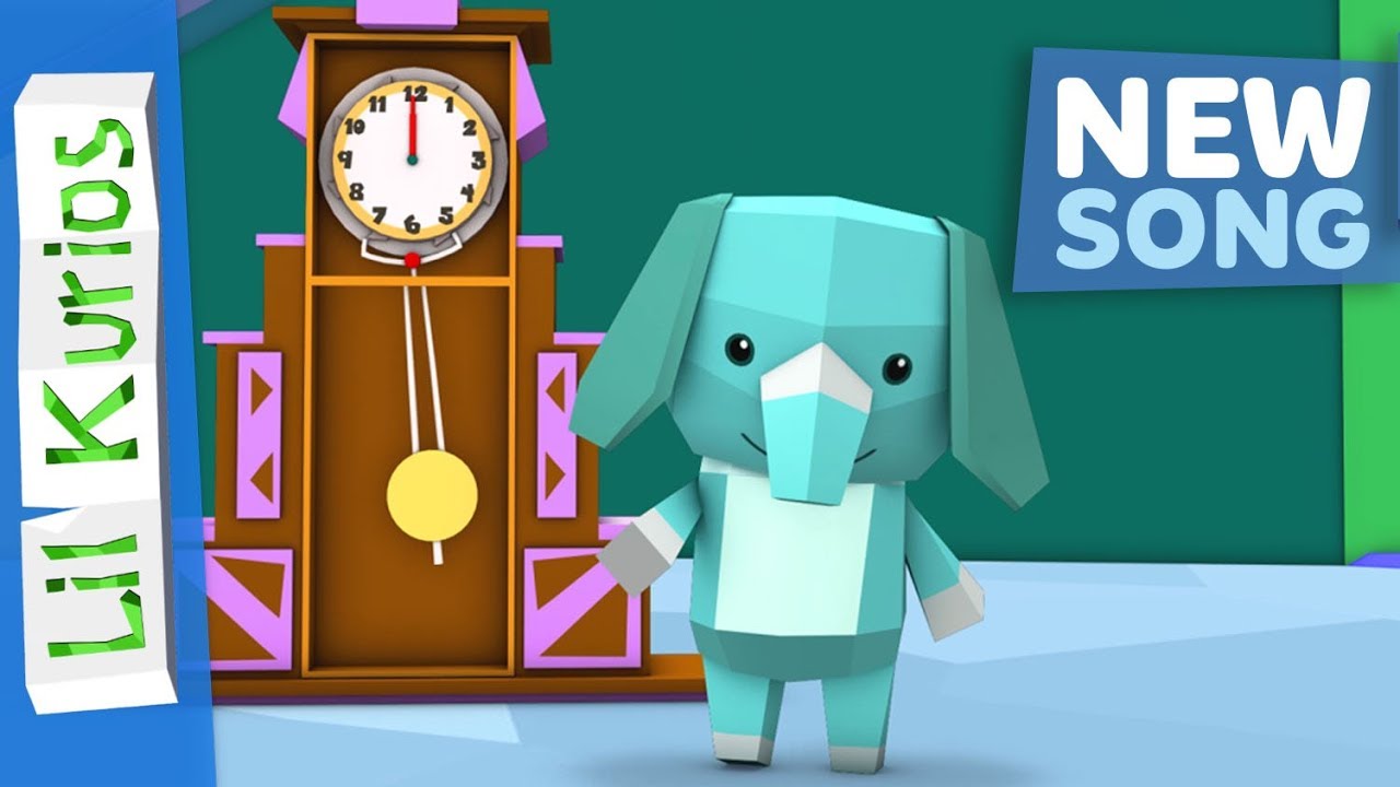 Hickory Elephant | Nursery Rhymes & Kids Songs | Lil Kurios