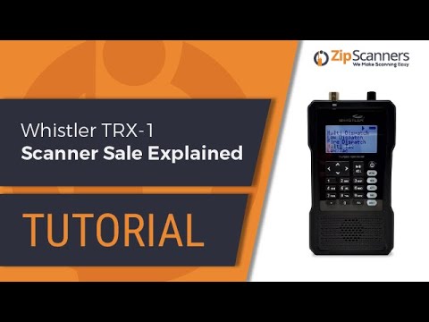 Whistler TRX-1 Handheld Digital Scanner Radio Black buy with