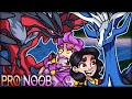 ALL THE LEGENDARIES - Pro and Noob VS Pokemon Legends Z-A! (Best Funny Gameplay Playthrough)