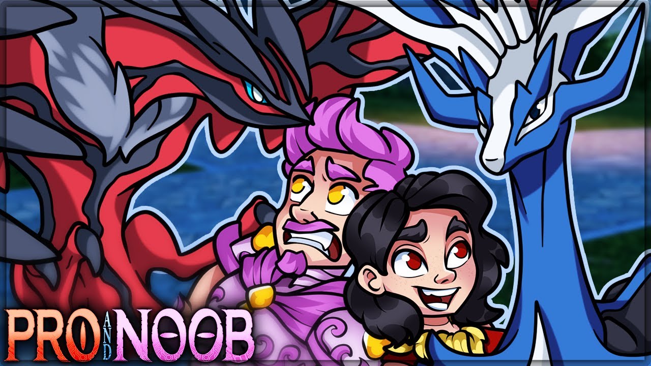 ALL THE LEGENDARIES - Pro and Noob VS Pokemon Legends Z-A! (Best Funny Gameplay Playthrough)