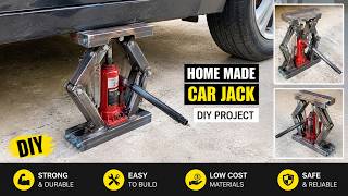 DIY Car Jack #mechanical #engineering #tool #car #jack #tech #diy #iron #welding #bearing
