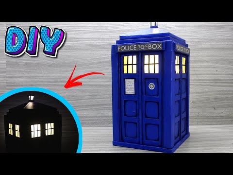 Tardis - Doctor Who DIY.