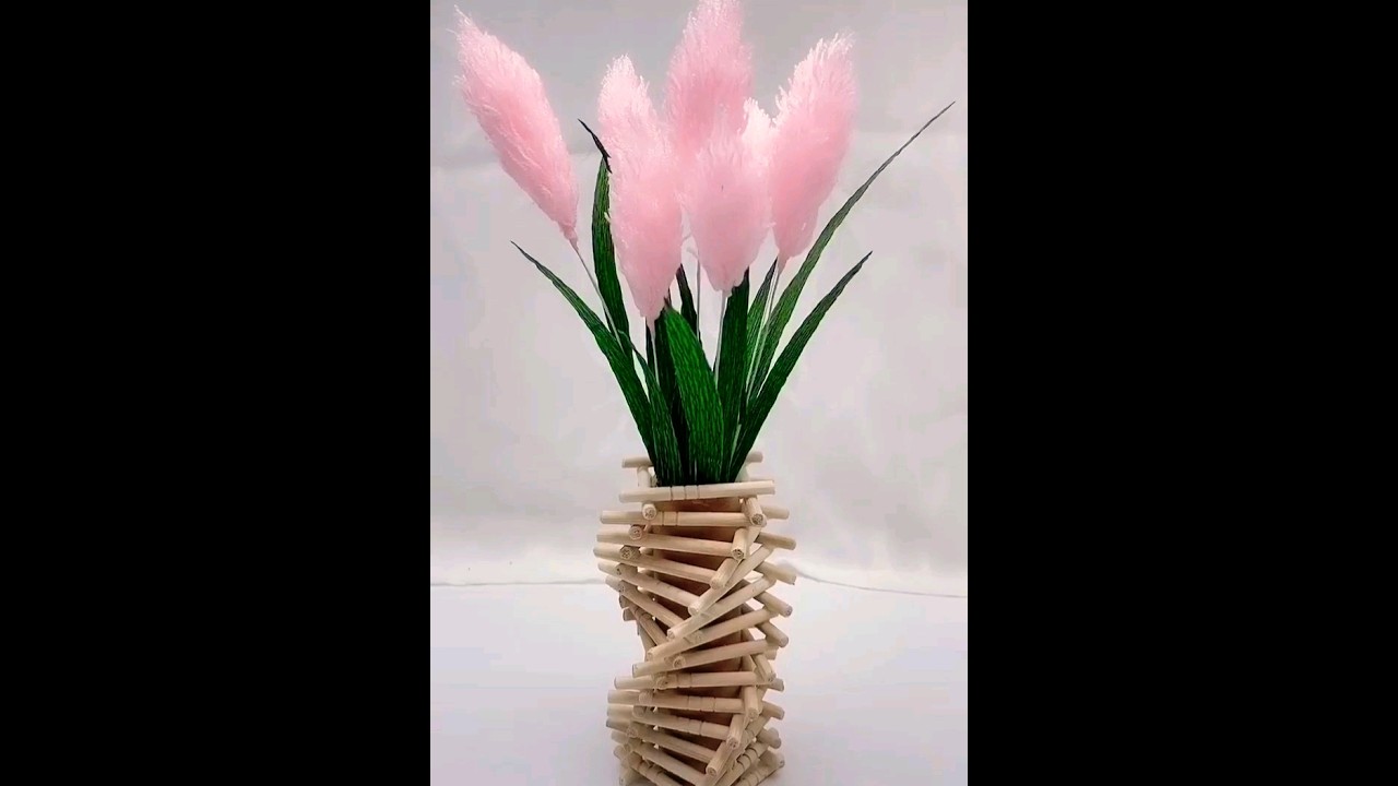 Цветок из ниток своими руками #flowers #своимируками #цветы