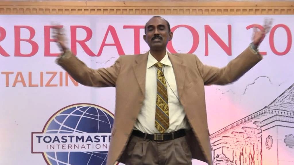 reverberation time Humorous Speech Contest Contestant #5 Ramalingam Kalirajan