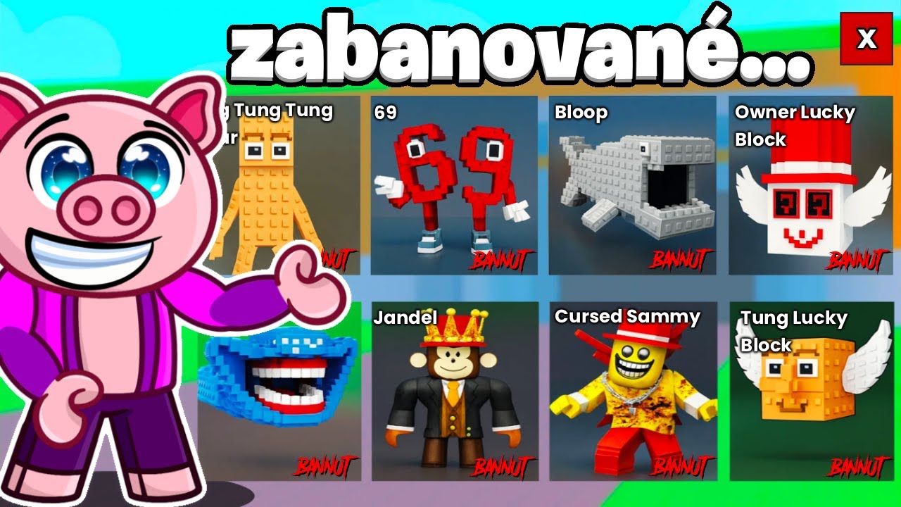 Mám VŠECHNY ZAKÁZANÉ BRAINROTY v Robloxu!