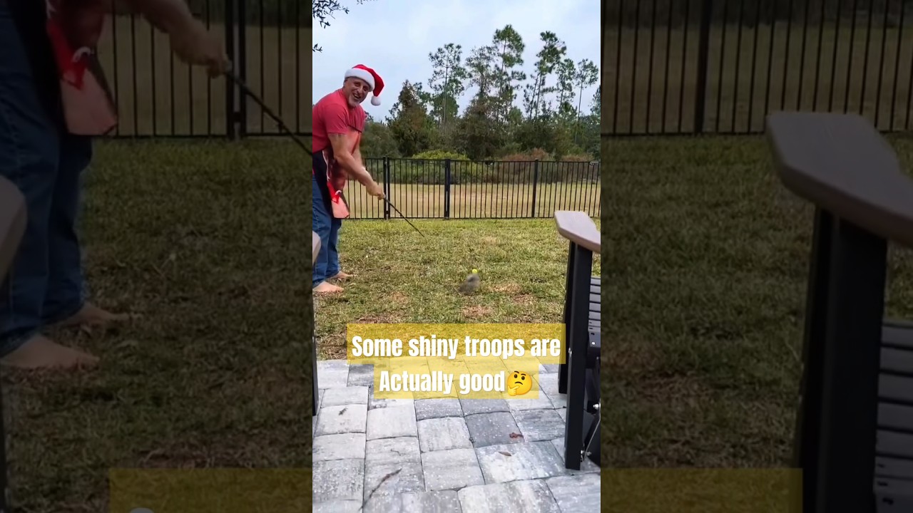 Check the video on these shiny troops! 