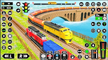 Railway Train Simulator Games - 3d Android, iOS Gameplay
