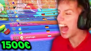 Das SCHLIMMSTE 1500€ Mario Kart Turnier! zsm mit Eli, Monte, Solution & mehr