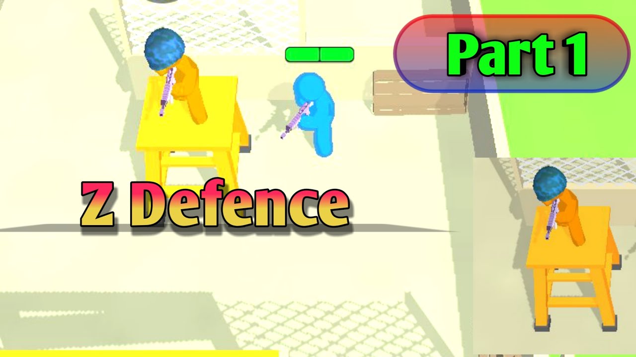 Z Defense Gameplay / Walkthrough Part 1 (IOS & Android) INSANE