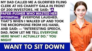 My Father Called Me A Filing Clerk Because My Government Job Wasn't A Real Career — Then I Killed...