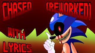 Chased WITH LYRICS (REWORKED) /fnf lyric cover | FT. @Risingspider_20 