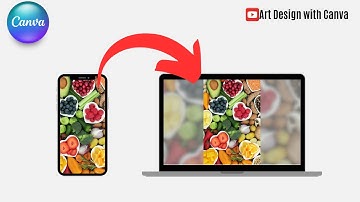 How to Convert Vertical Video Into A Horizontal Video in Canva Tutorial
