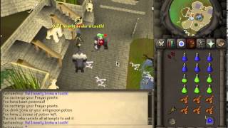 07 Old School Runescape Dharoking at Monkey Guards