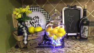 Simple & Sweet Farmhouse & Lemon Decor (Collab with Second Tracey Ann)