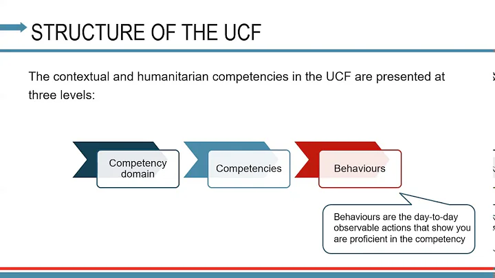 The Urban Competency Framework - What competencies are needed?