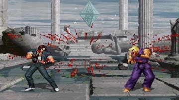 SNK VS. CAPCOM SVC CHAOS / Kyo vs Ken online vs