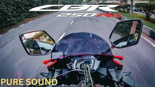Pov Honda Cbr250Rr Sp Qs Yoshimura Exhaust Solo Ride Quickshifter Sound Pure Sound