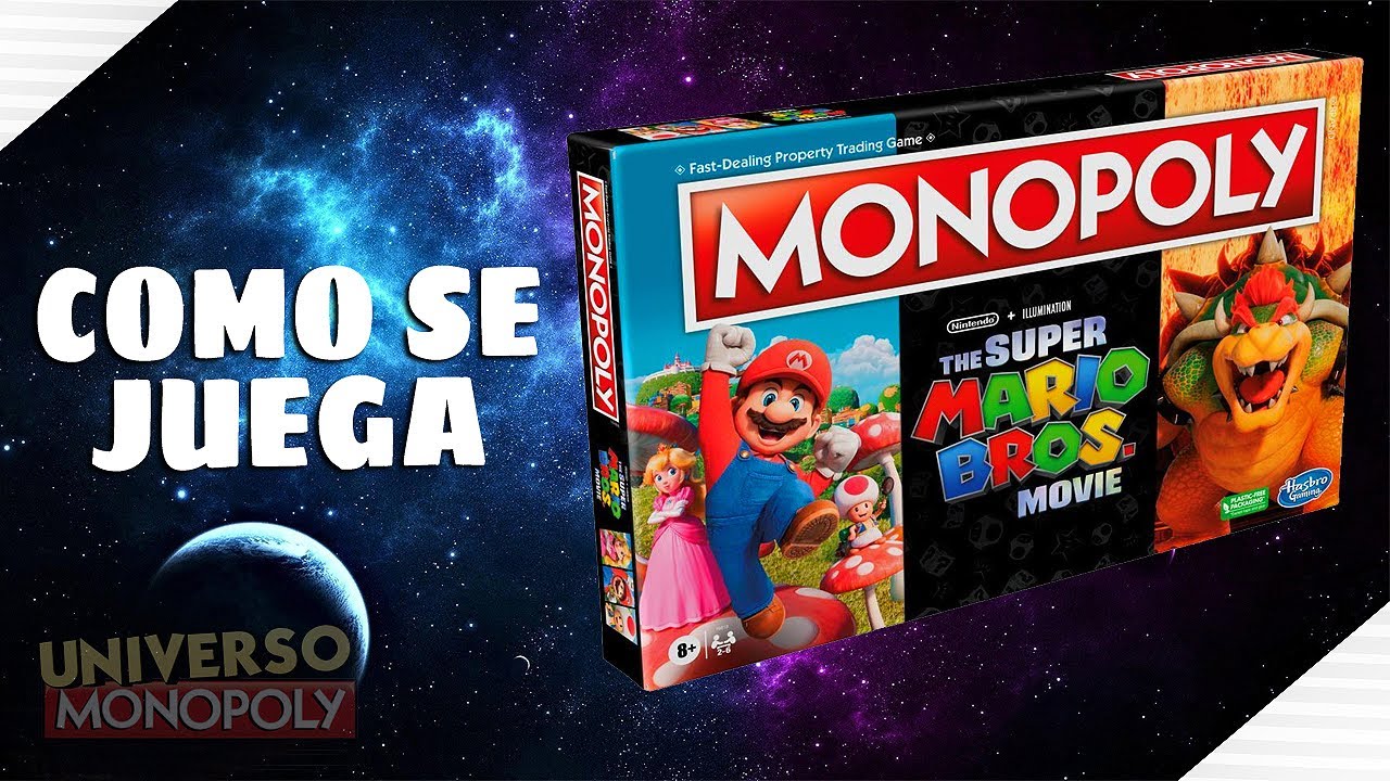 COMO JUGAR MONOPOLY THE MARIO BROS MOVIE 