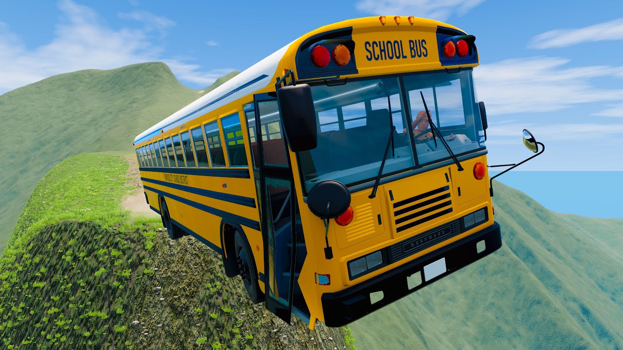 Cliff Drops #16 - Car Crashes | BeamNG Drive