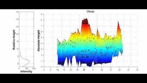 Lidar waveform and discrete return
