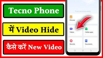 Tecno phone me video Kaise hide Kare Bina Kisi app ke | How to hide videos in tecno without any app
