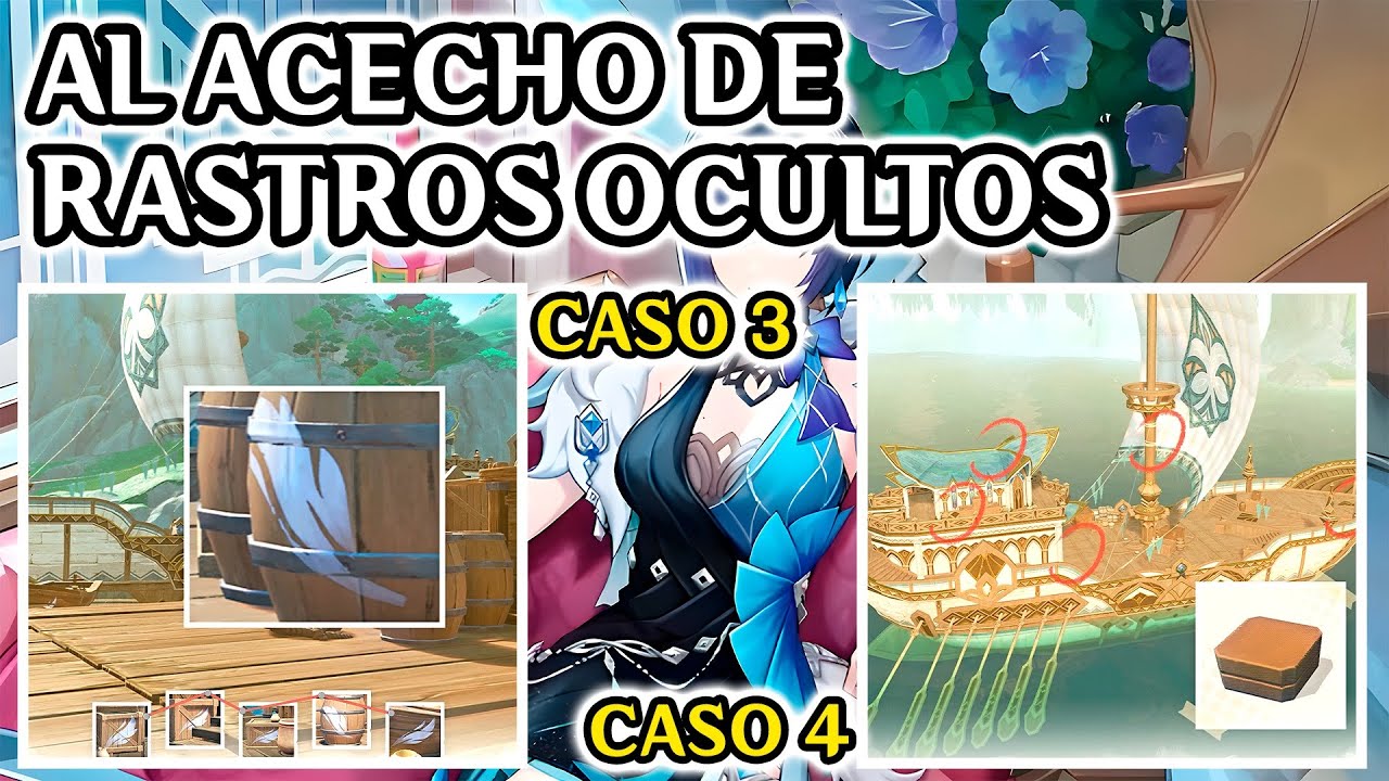 Al acecho de rastros ocultos - Caso 3 y 4 | Genshin Impact - YouTube