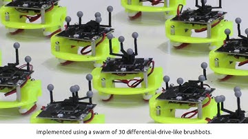 A Study of a Class of Vibration-Driven Robots: the BrushBot