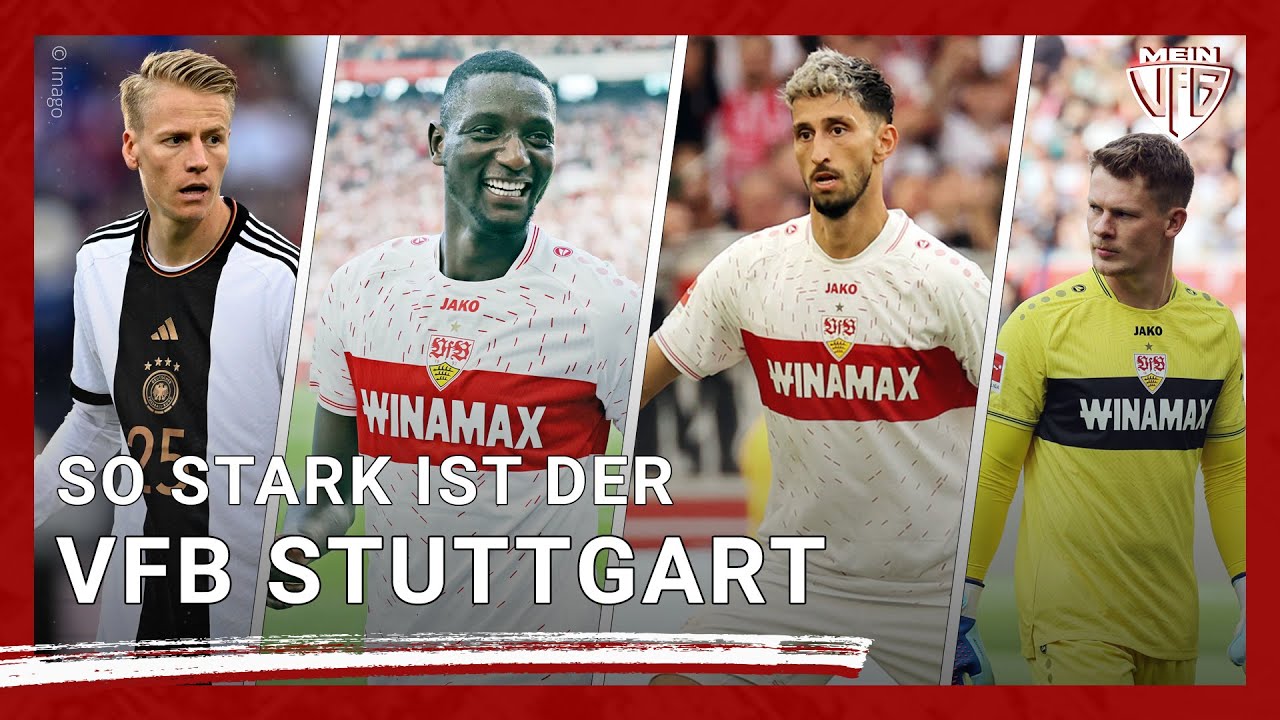 So stark ist der VfB Stuttgart aktuell ⚪🔴 Länderspiele and Daten vor Union- VfB