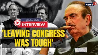 Ghulam Nabi EXCLUSIVE Interview | Ghulam Nabi Azad Quits Congress | English News | Latest News