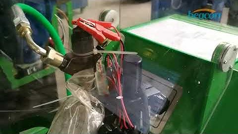 EPS200 common rail injector test bench,test video